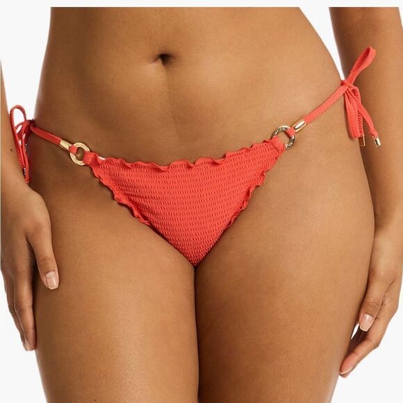 Sea Level/Anthropologie... Messina The Side Pant Flame size 6 NWT $74.95 - Picture 5 of 8